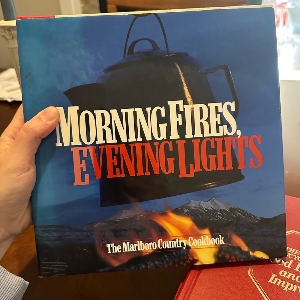 Vintage Morning Fires Evening Lights Cookbook